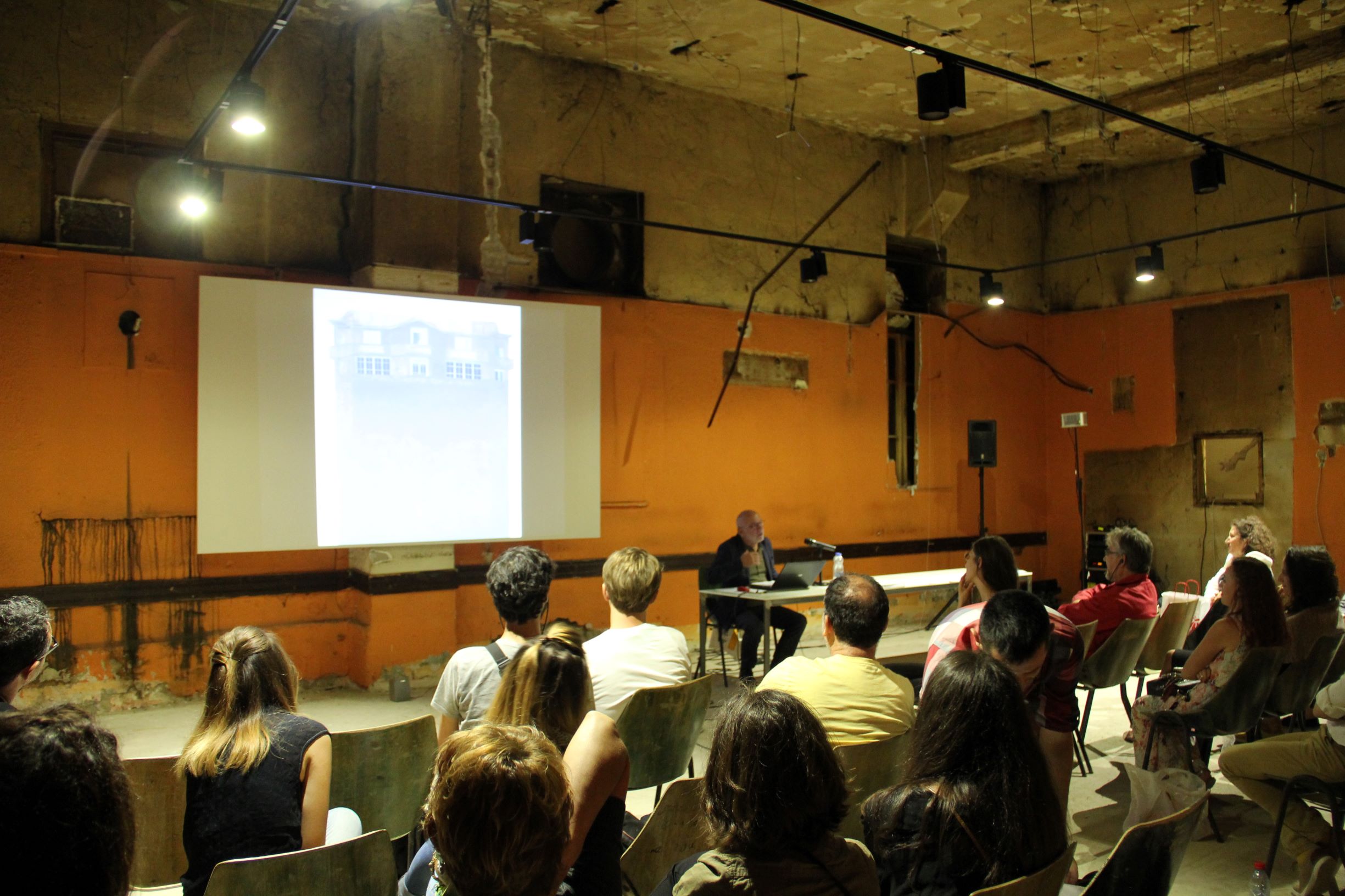 Edi Hila: A talk about the project “Penthouse” 2014