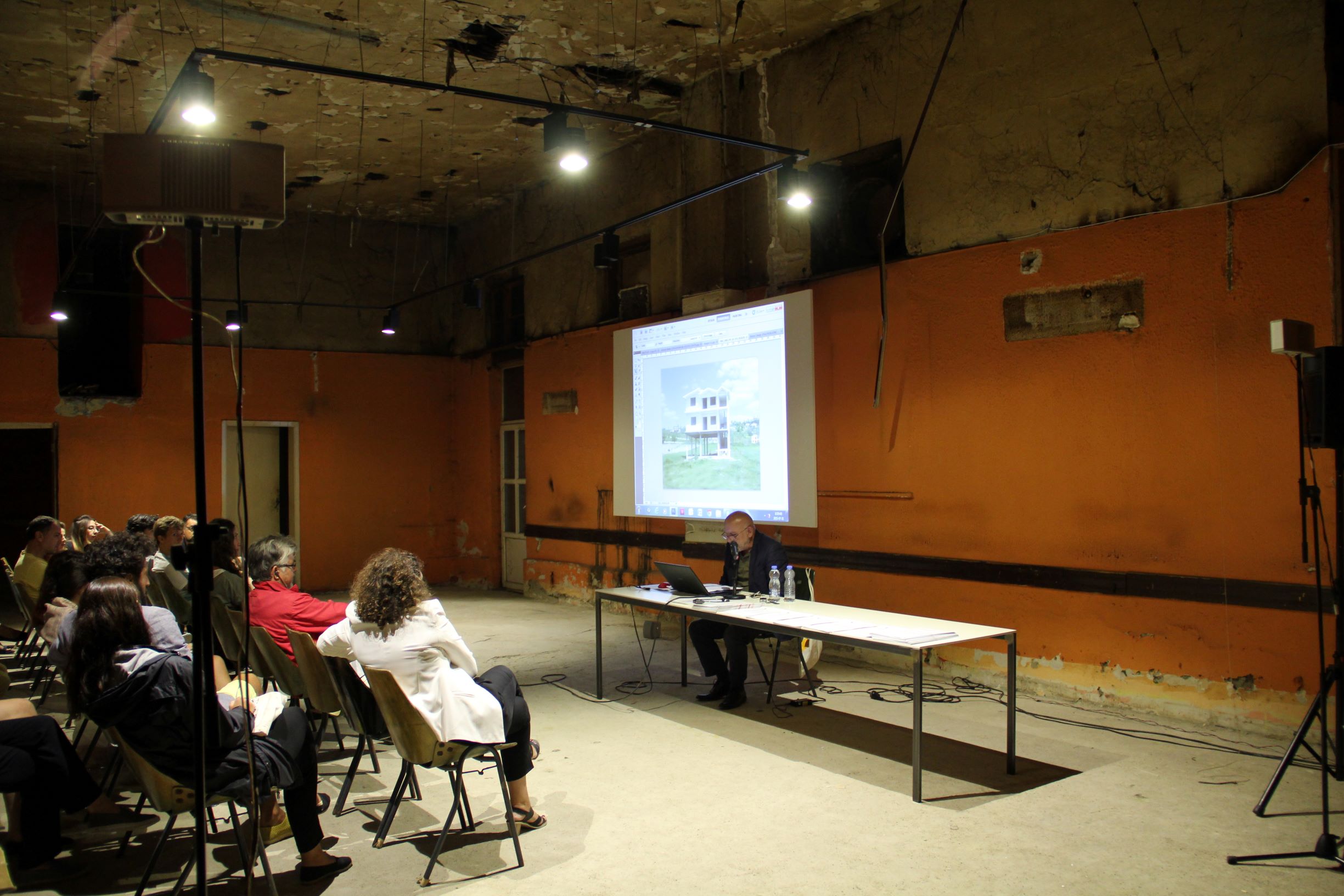 Edi Hila: A talk about the project “Penthouse” 2014