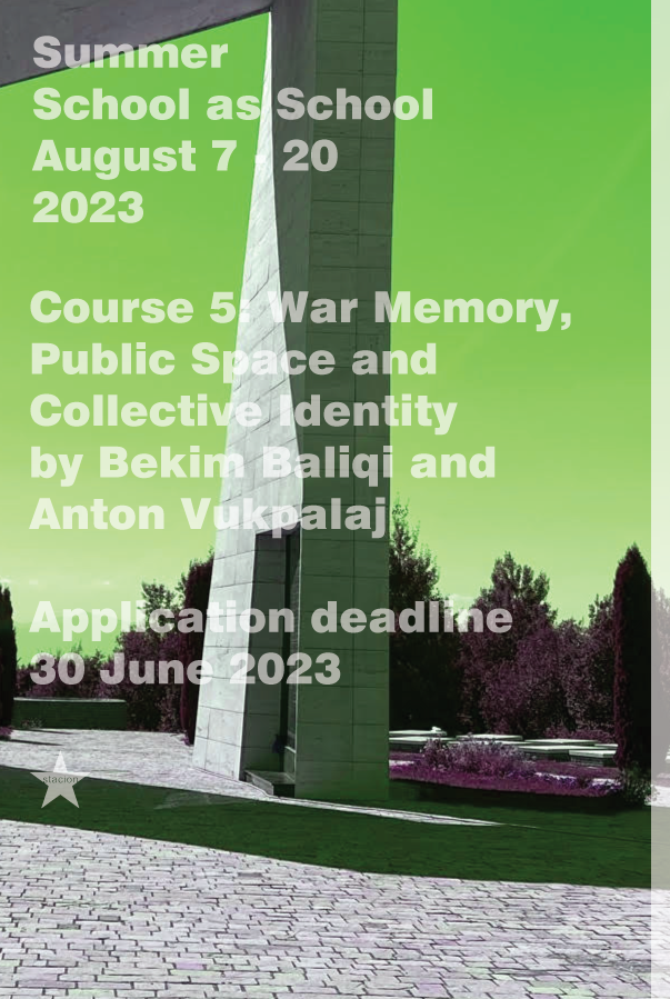 Course 5: War Memory, Public Space and Collective Identity
